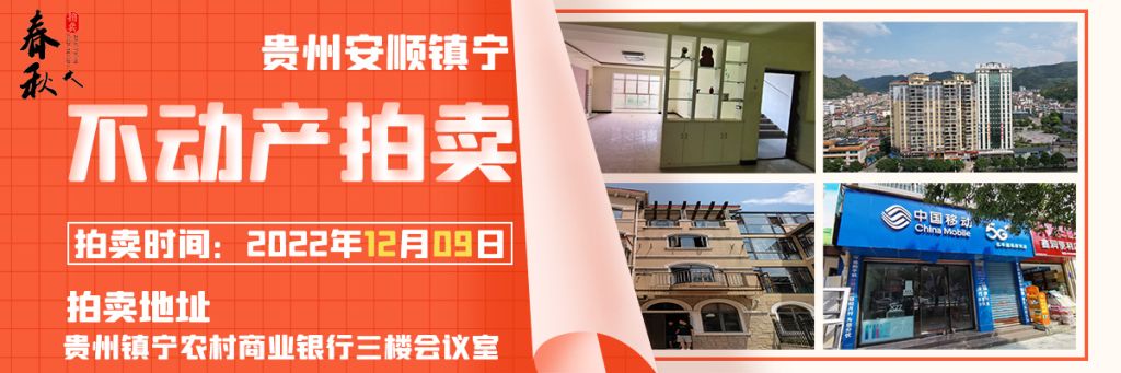 【12月09日】鎮(zhèn)寧縣商鋪、住宅、商業(yè)展位拍賣公告
